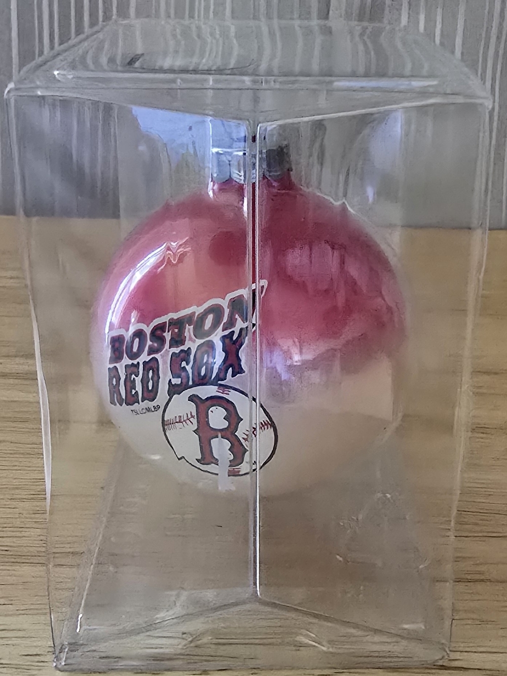 Red and White Team Ornament - Home Accents Decor